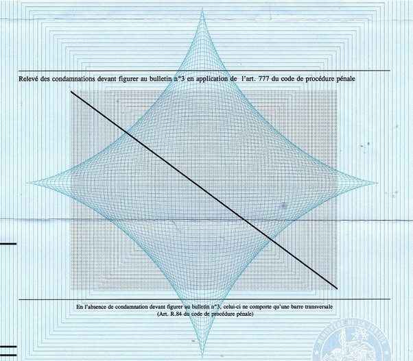 demande d'extrait de casier judiciaire