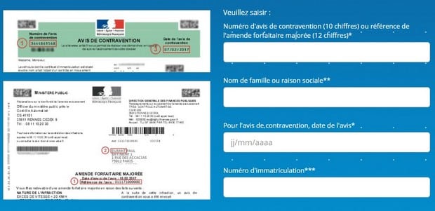 Contester votre amende sur le site antai.fr