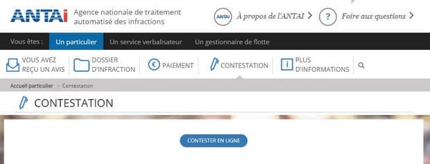 Comment contester une amende en ligne