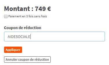 Coupons en voiture simone