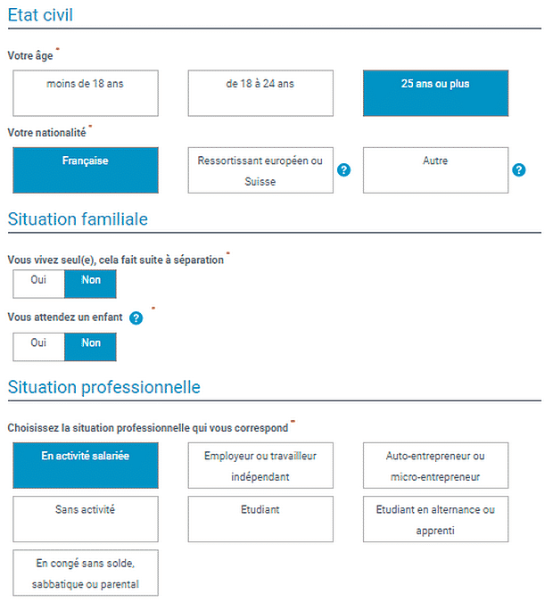 simulation droit rsa