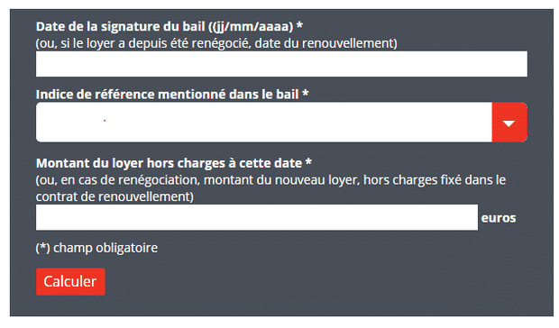 calculateur de loyer inc