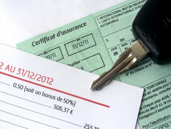 quels document pour assurer une voiture