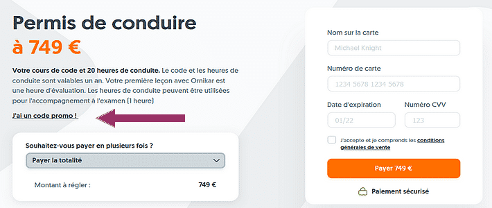 orkikar code promotionnel
