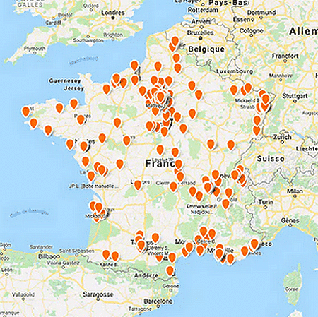 ornikar villes desservies