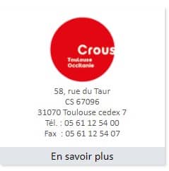 crous contact