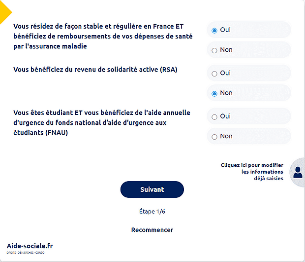 ai je droit a css