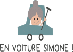 En voiture Simone aide au permis