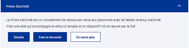 prime d'activité en ligne