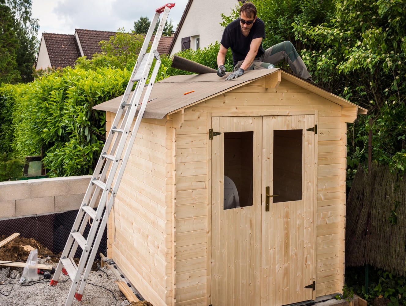 Cabane de jardin en bois avec surface de moins de 5m² ! - France Abris