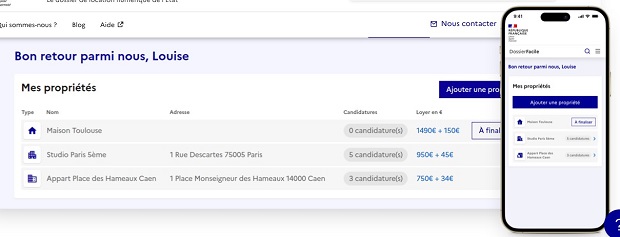 DossierFacile pour les propriétaires