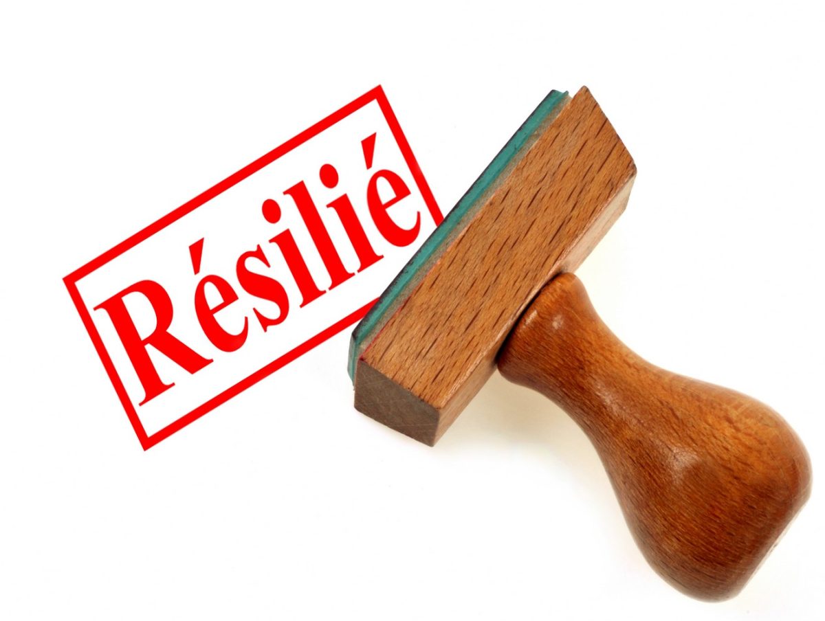 Courrier de résiliation de mutuelle