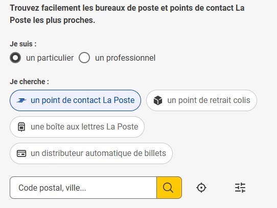 La Poste contact