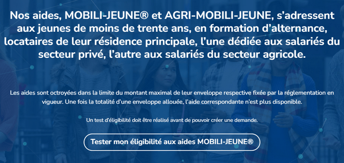 demande aide mobili jeune