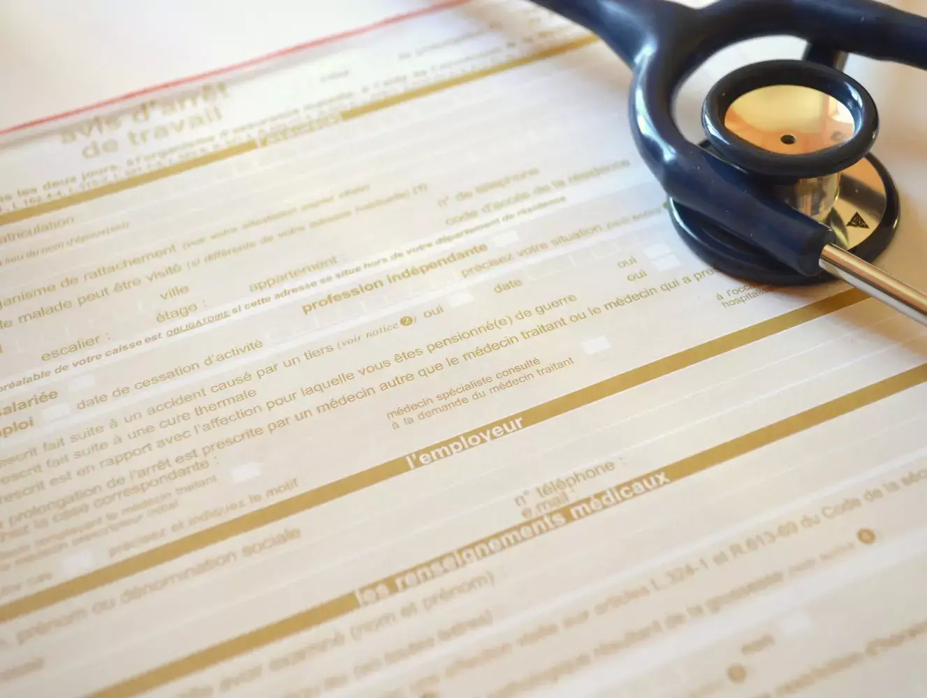 heures de sorties en arrêt maladie