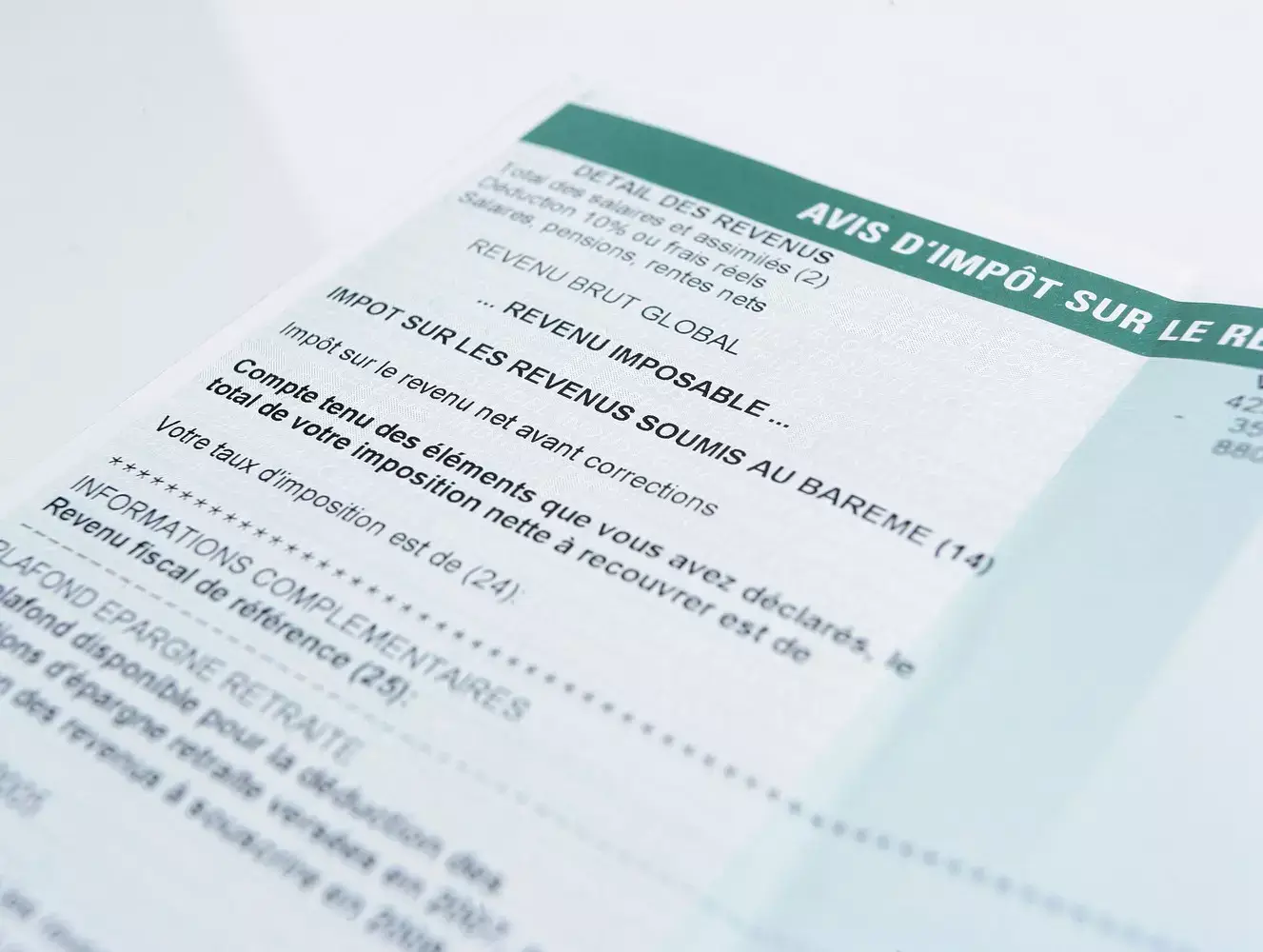 avis de situation déclarative