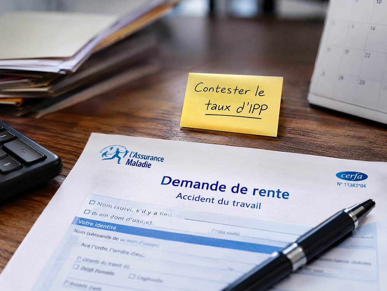 Contestation taux IPP