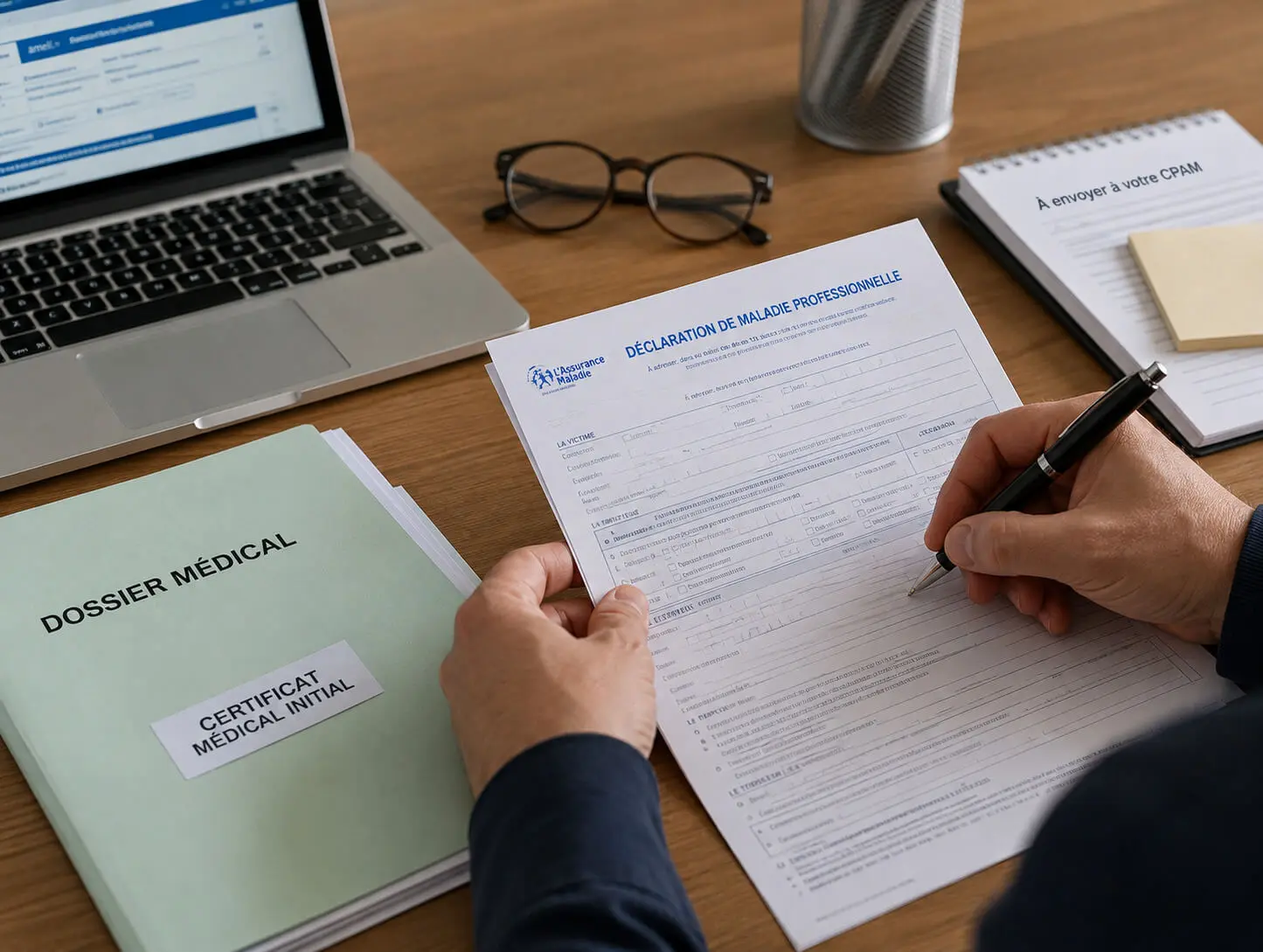 déclaration maladie professionnelle