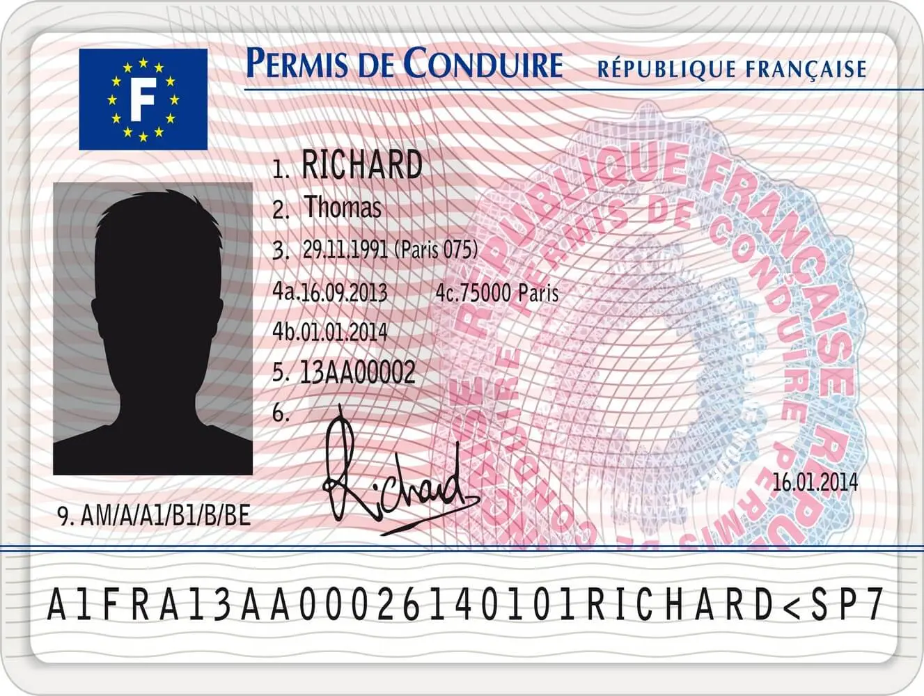 Permis de conduire perdu